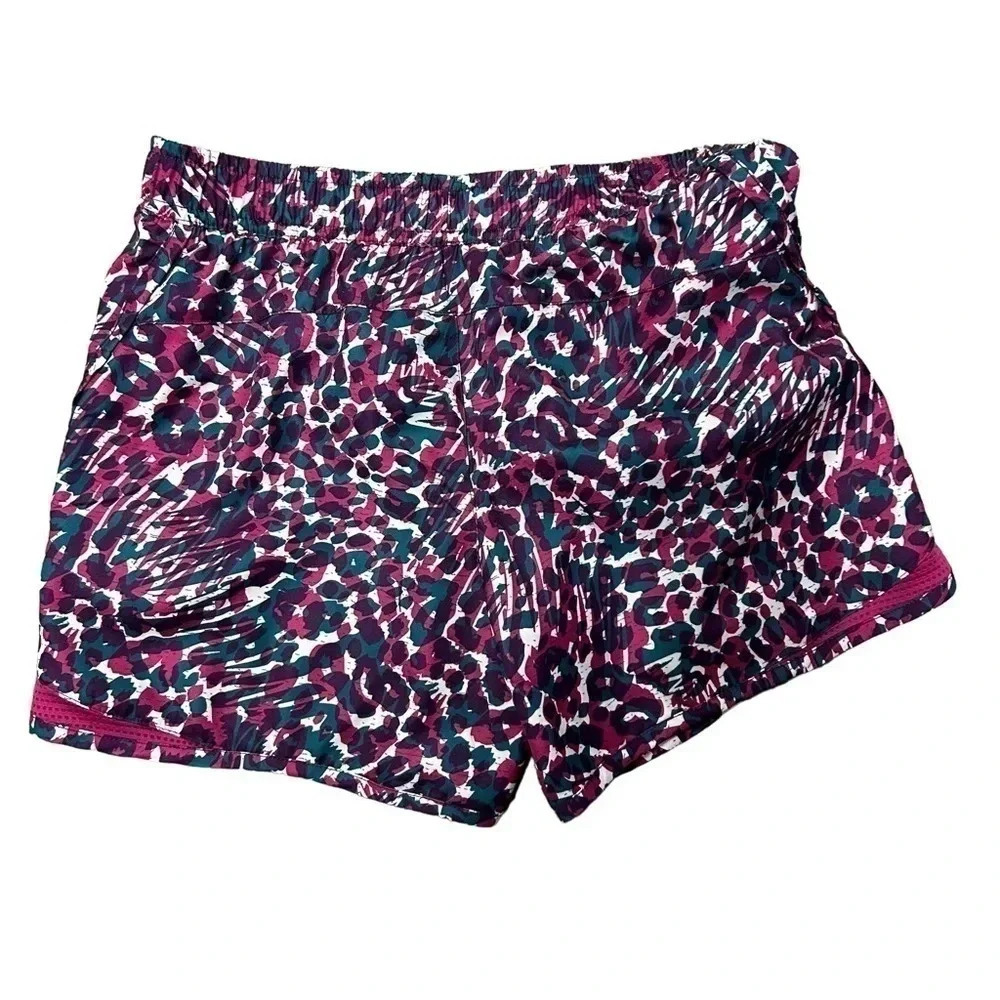 (LOT OF 3) BCG Girls Athletic Printed Running Shorts Large 12/14 EUC‎ Polyester - Picture 3 of 13
